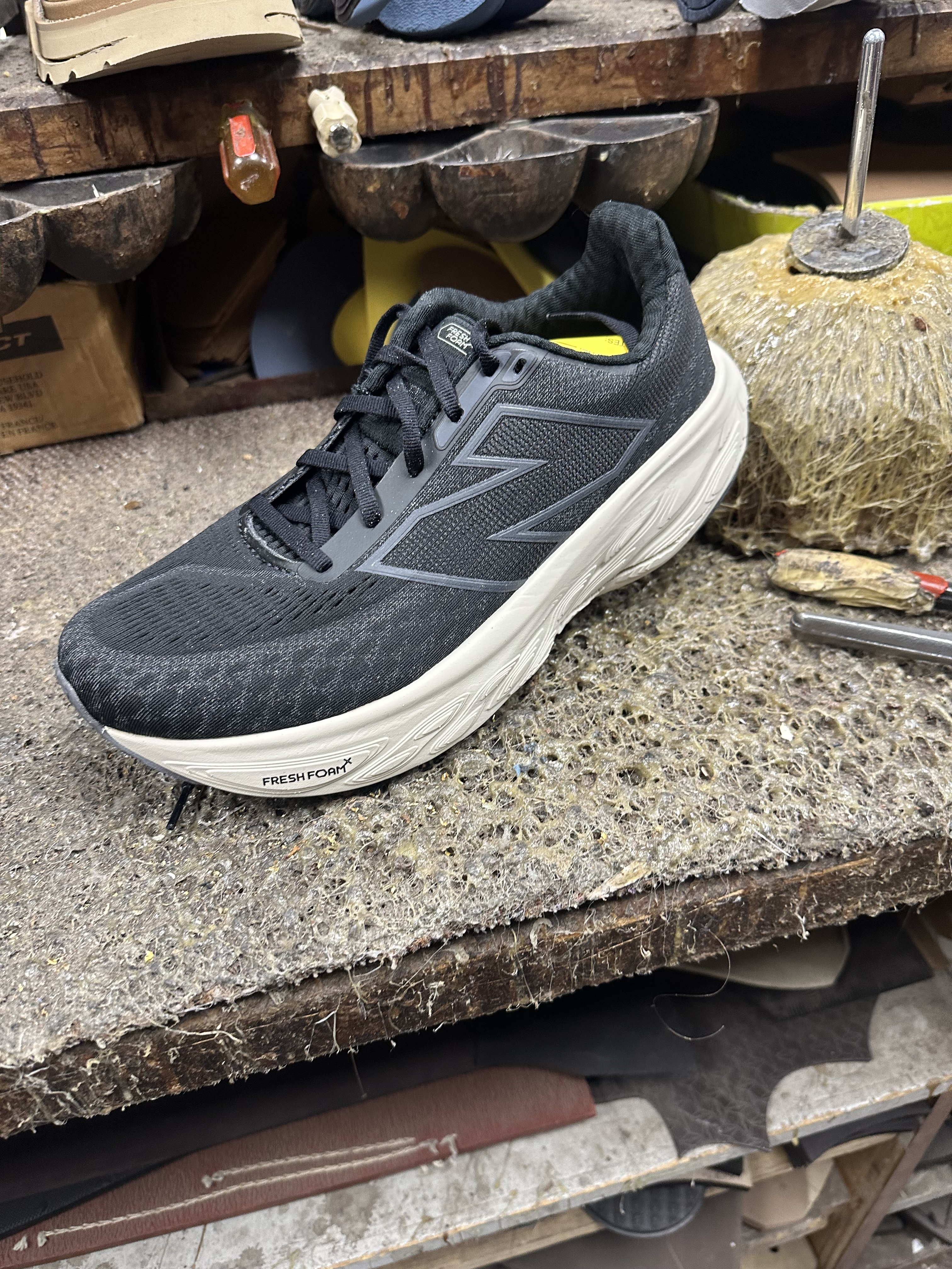 Orthopedic Sole Work — Before